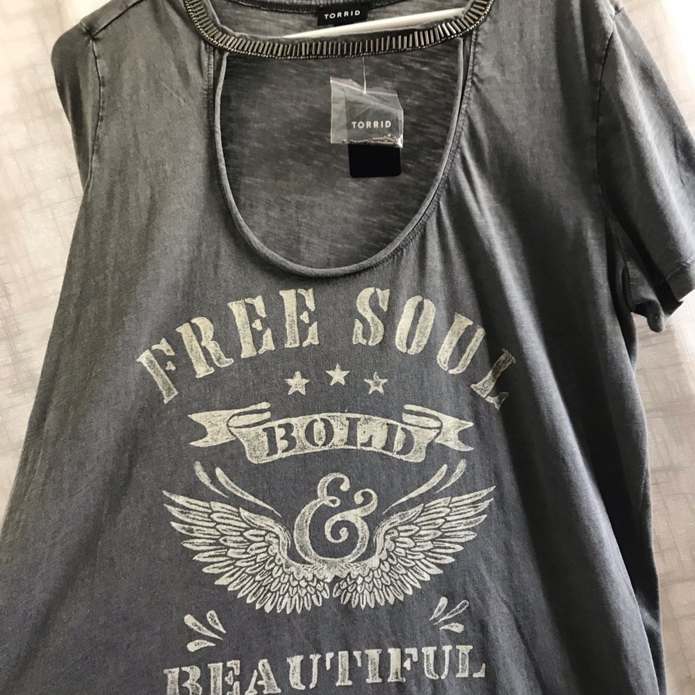 Torrid- T shirt, new with tags.